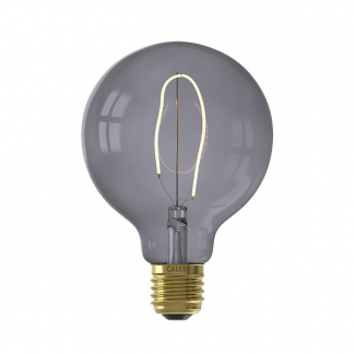 Calex Colors Nora - LED E27 (4W, 130lm, 2200K, Dimbaar, Zwart) Calex